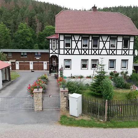 An Der Klosterruine Mit Kostenfreien Parkplatz Und Wlan Paulinzella