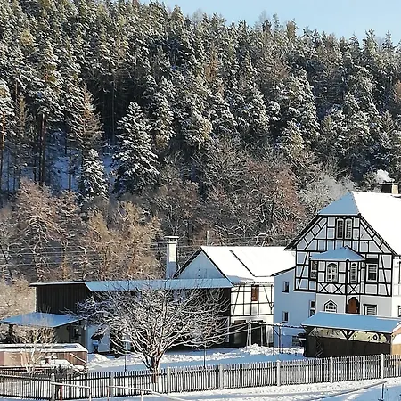 An Der Klosterruine Mit Kostenfreien Parkplatz Und Wlan Paulinzella